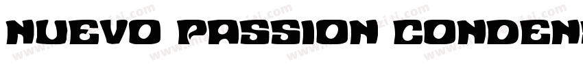 Nuevo Passion Condensed字体转换